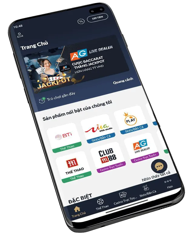 Giao diện ứng dụng 22hello88 thân thiện, dễ sử dụng trên điện thoại
